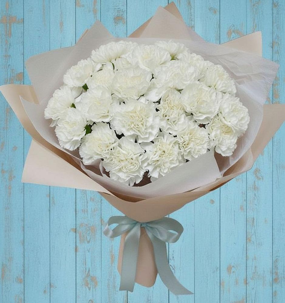 Букет цветов из: Гвоздики в Мценске