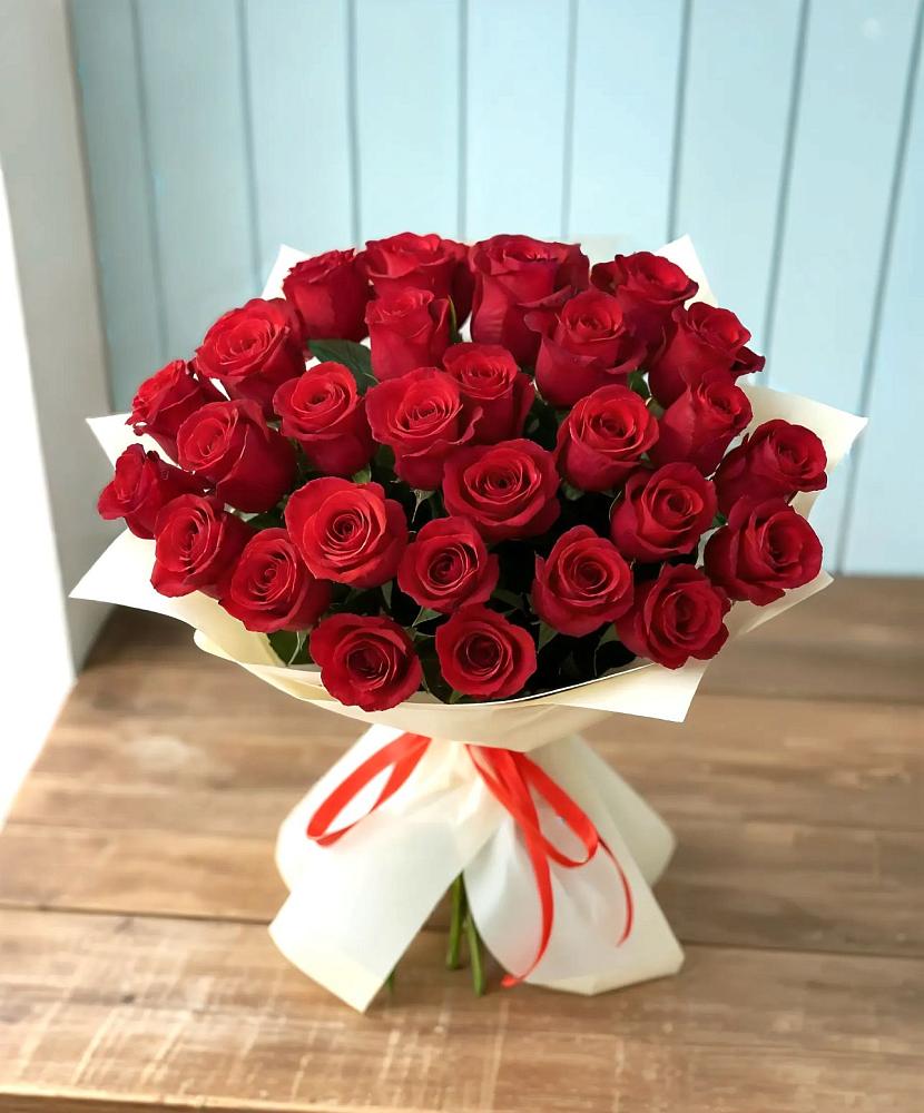 Букет 29 Красных роз в Мценске