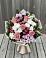 Букет цветов из: Альстромерии, Гвоздики, Розы и Хризантемы в Мценске