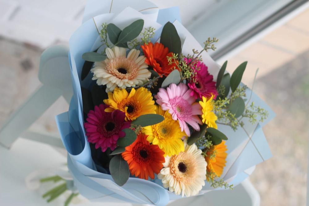 Букет цветов из: Герберы в Мценске