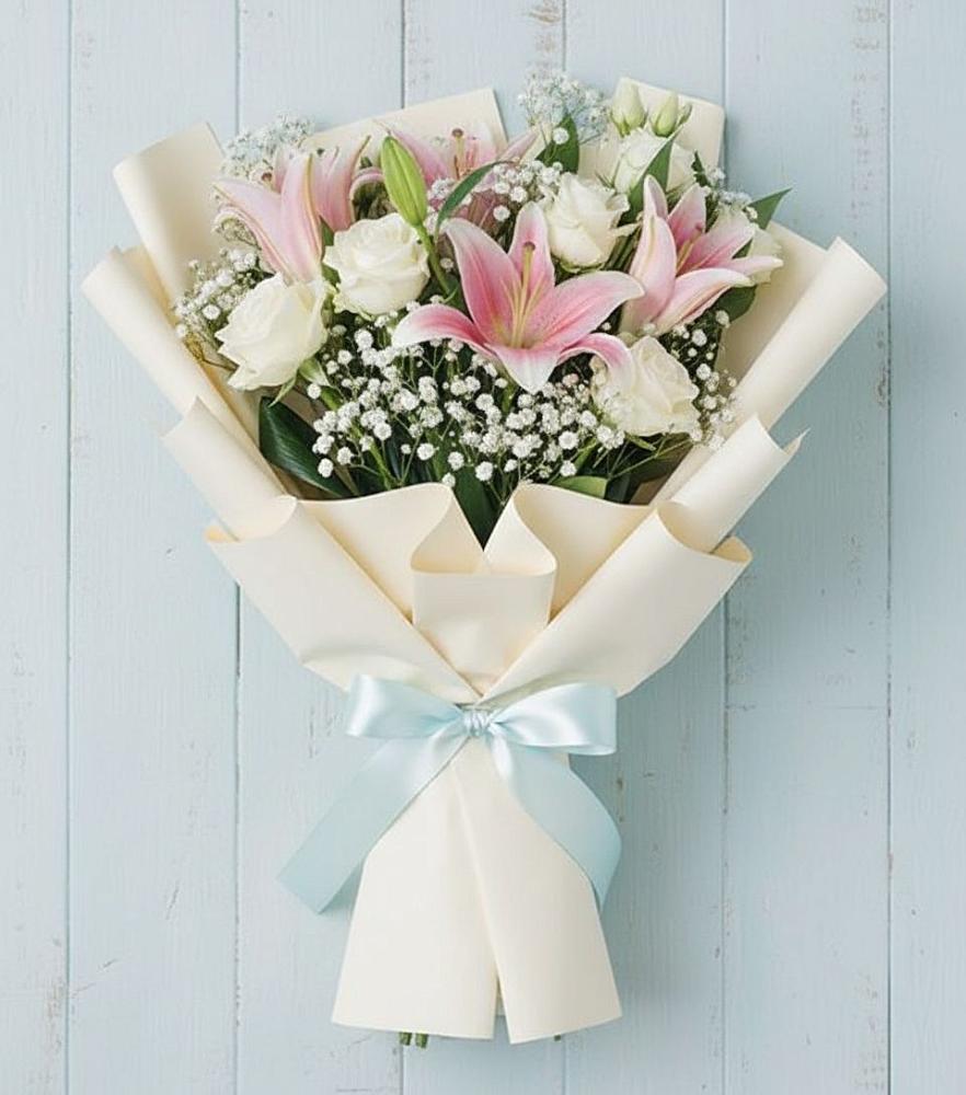 Букет цветов из: Лилии в Мценске