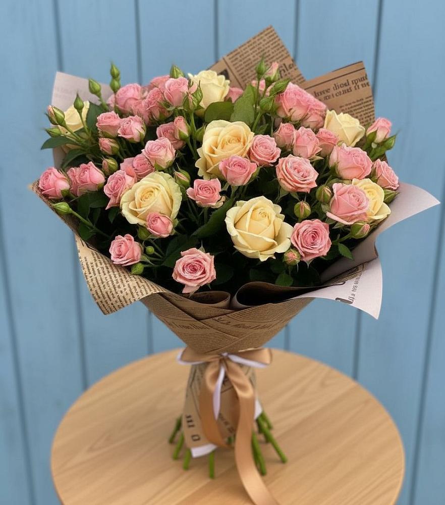 Букет цветов из: Розы в Мценске