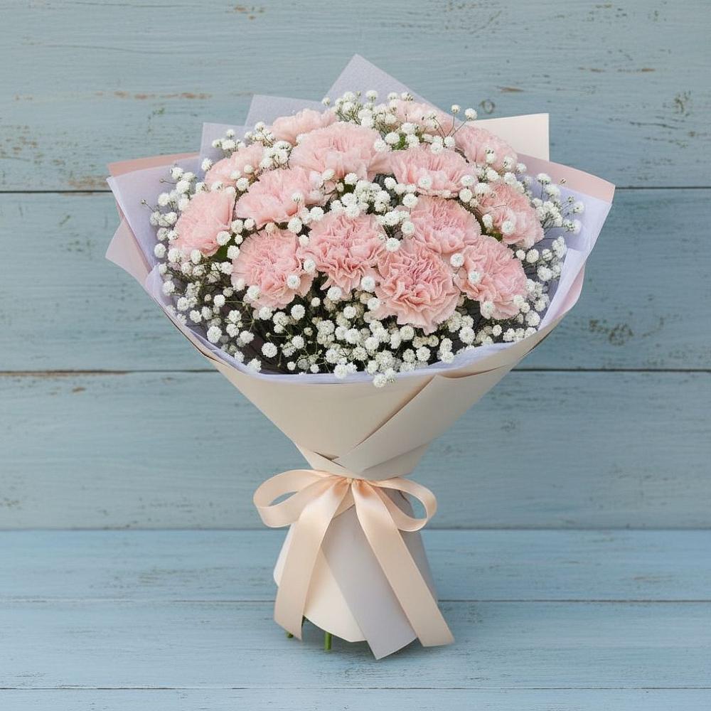 Букет цветов из: Гвоздики в Мценске