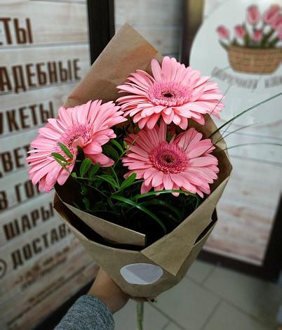 Букет цветов из: Герберы в Мценске