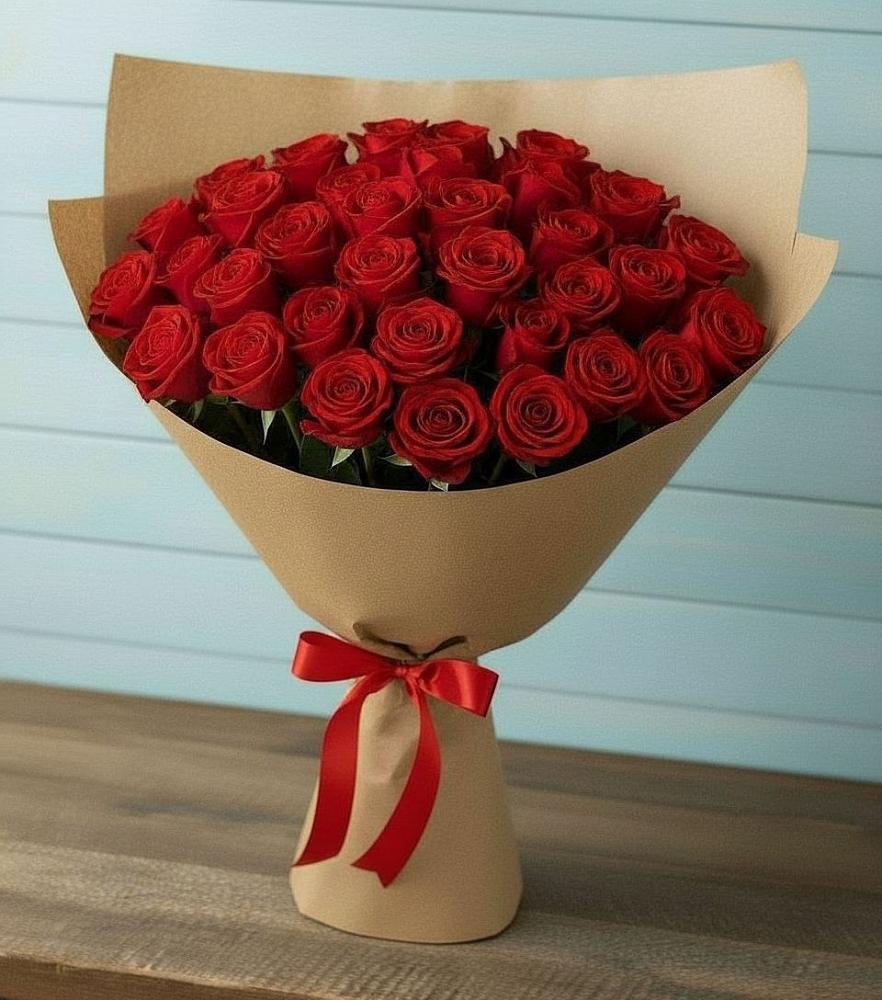 Букет Красные розы Милано в Мценске