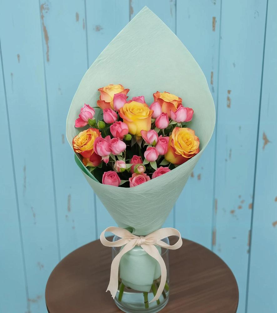 Букет цветов из: Розы в Мценске