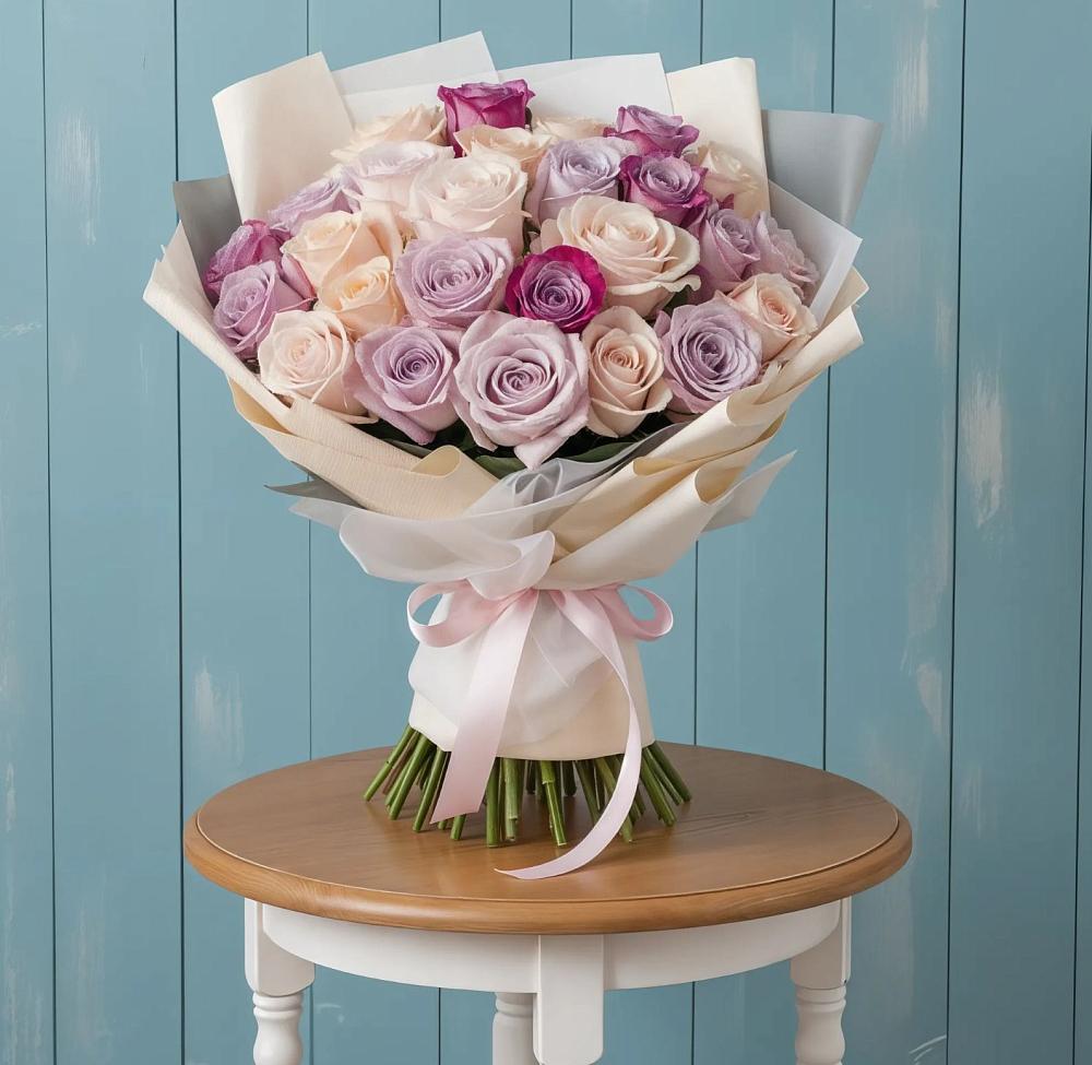 Букет цветов из: Розы в Мценске