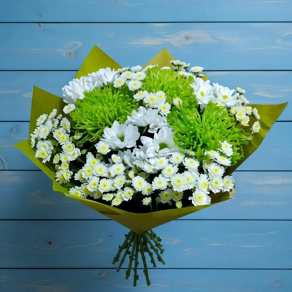 Букет цветов из: Хризантемы в Мценске