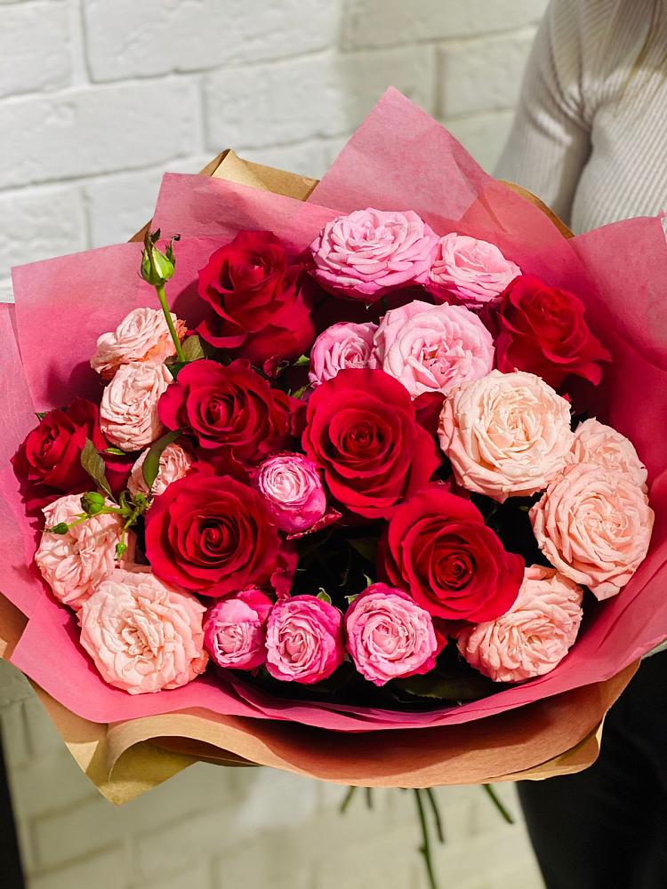 Букет цветов из: Розы в Мценске