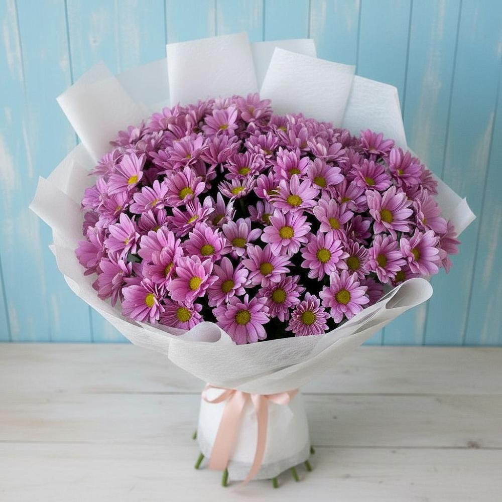 Букет цветов из: Хризантемы в Мценске