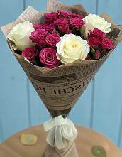 Букет цветов из:  Розы #REPLACE_PRED# Мценске