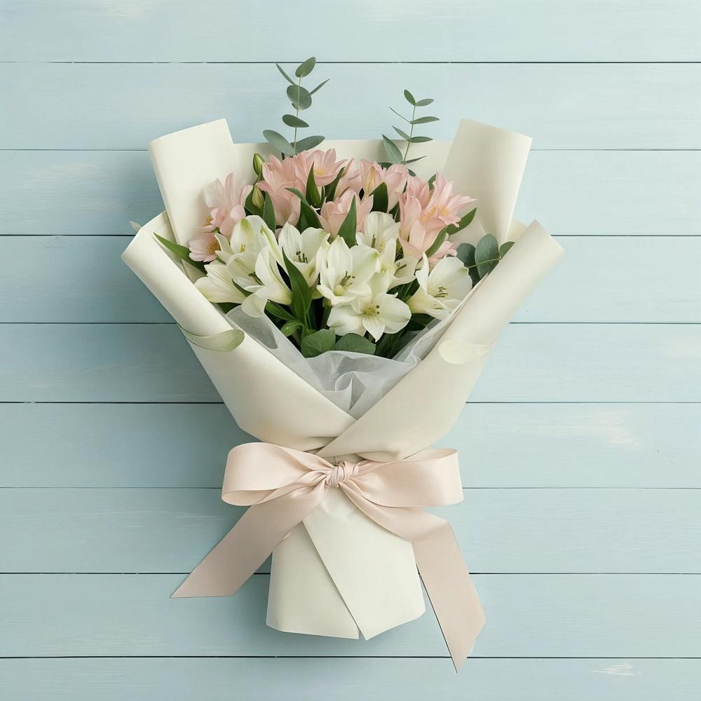 Букет цветов из: Альстромерии в Мценске