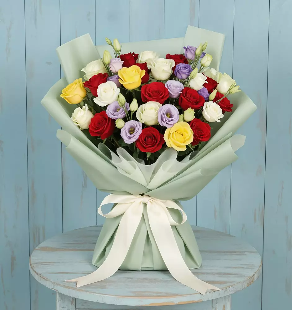 Букет цветов из: Розы в Мценске