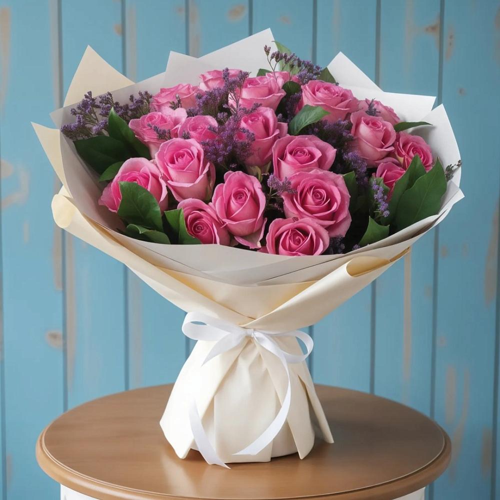 Букет цветов из: Розы в Мценске