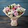 Букет цветов из: Хризантемы, Альстромерии и Розы в Мценске